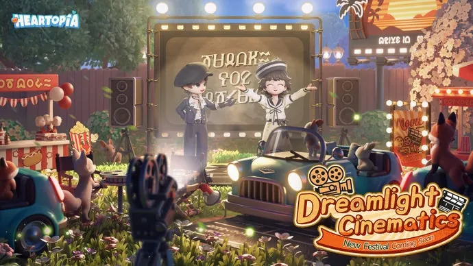 Heartopia запускает фестиваль Dreamlight Cinematics с кинематографической тематикой
