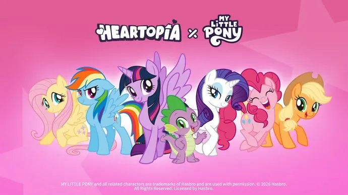 Heartopia объявила о коллаборации с My Little Pony — начинается 14 февраля