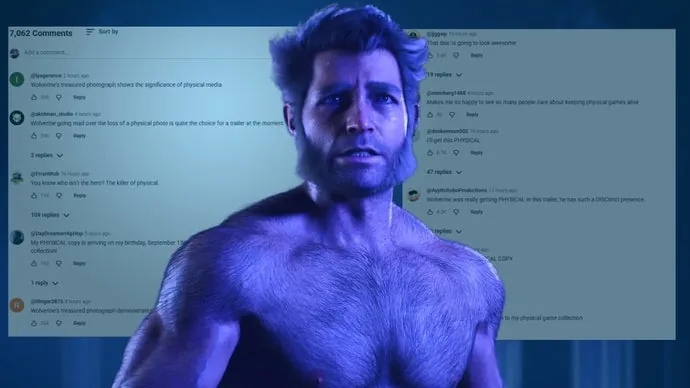 Трейлер Marvel's Wolverine захватили фанаты, возмущённые отказом Sony от физических дисков