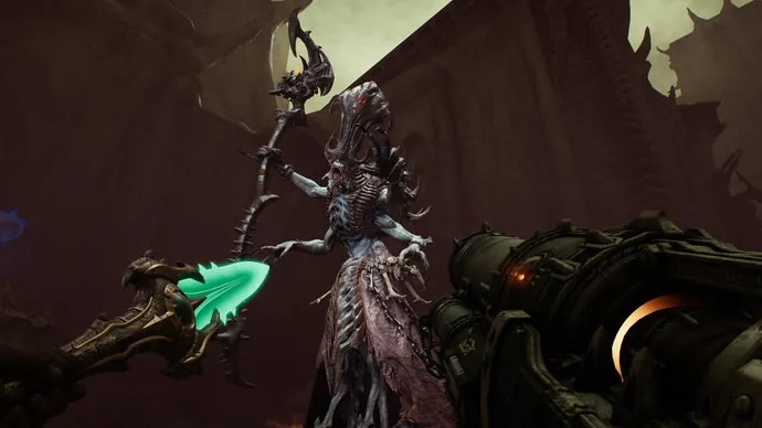 Новое оружие Chain Spear в Doom: The Dark Ages - Revelations разделило игроков