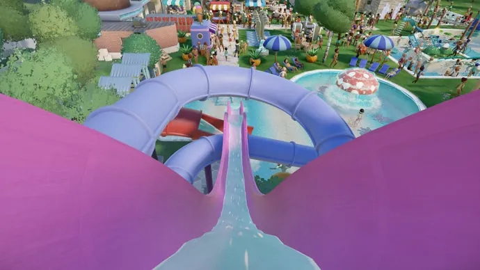 Aquapark Tycoon вышла в раннем доступе — строй аквапарк своей мечты